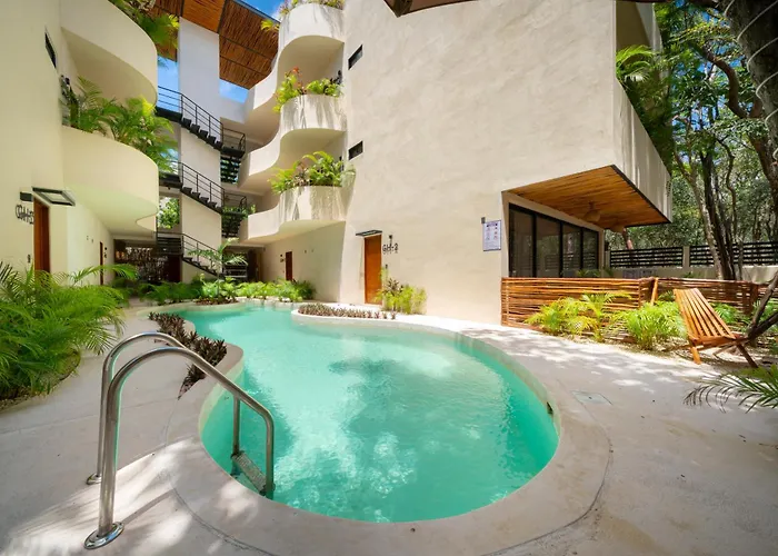 Private Pool Paradise In Aldea Zama 2br Apartment